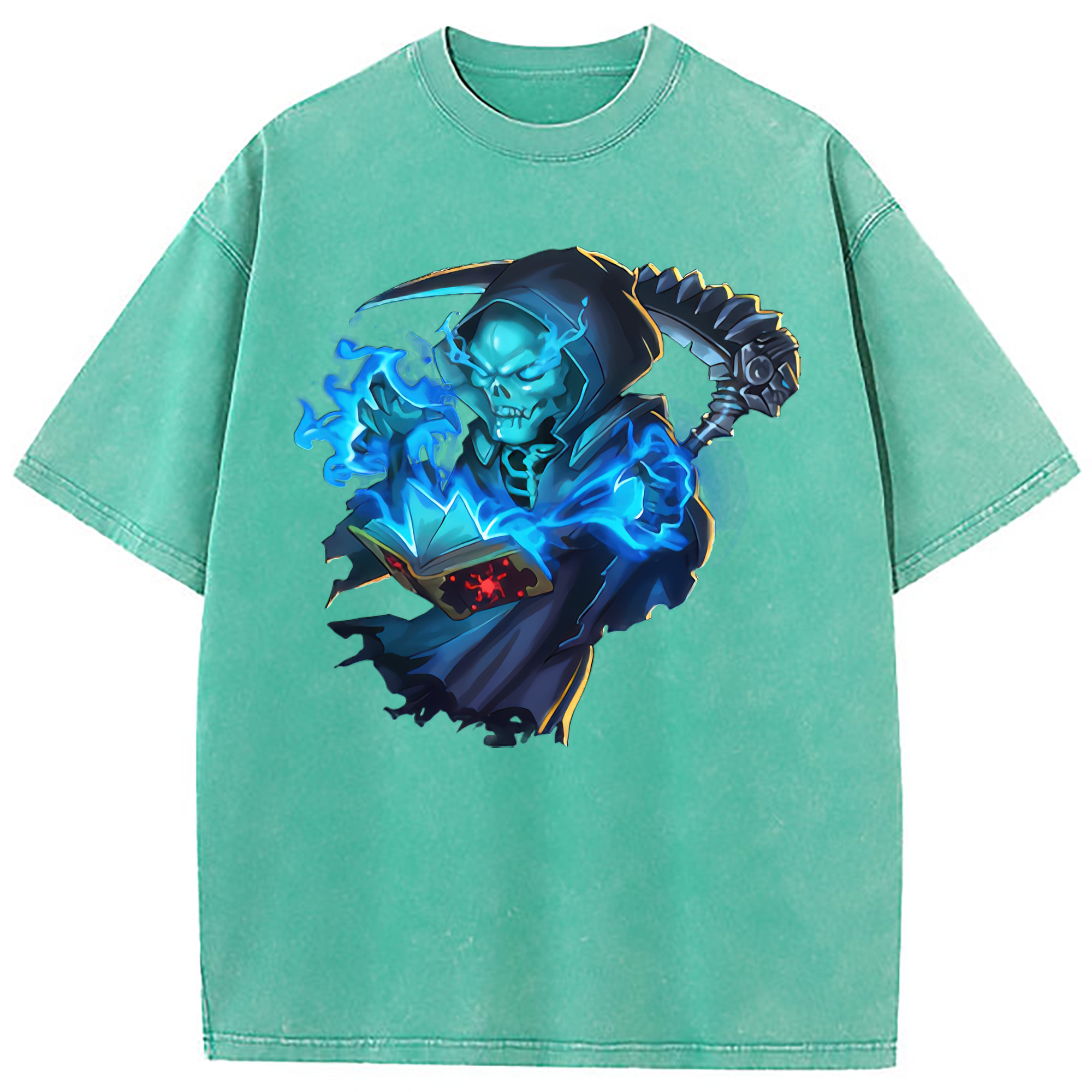 （画像用） リーグ・オブ・レジェンド League of Legends LOL 綿100% ヴィンテージ風 半袖Tシャツ（フロントプリント）